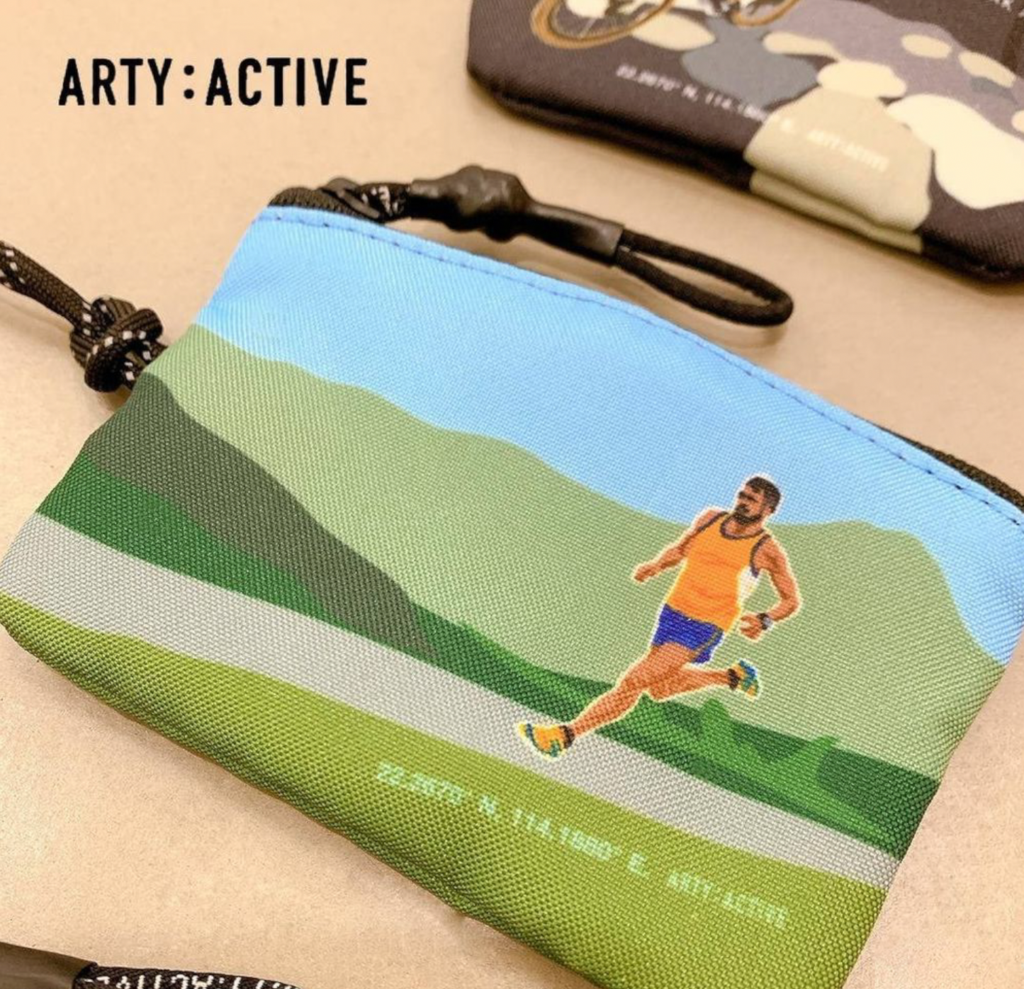 ACTIVE POUCH 超輕 運動 迷你 環保物料 儲物袋