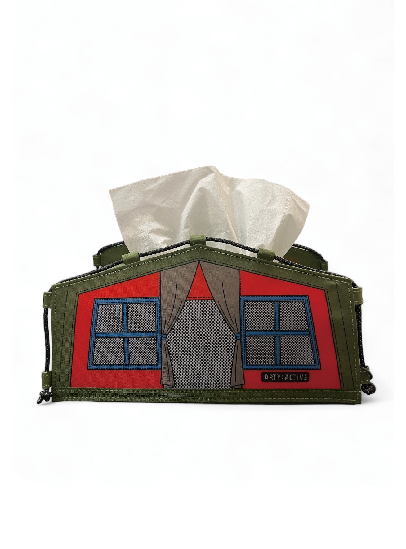 Tenty Tissue box 帳篷型紙巾盒 露營設計特色 環保物料製造