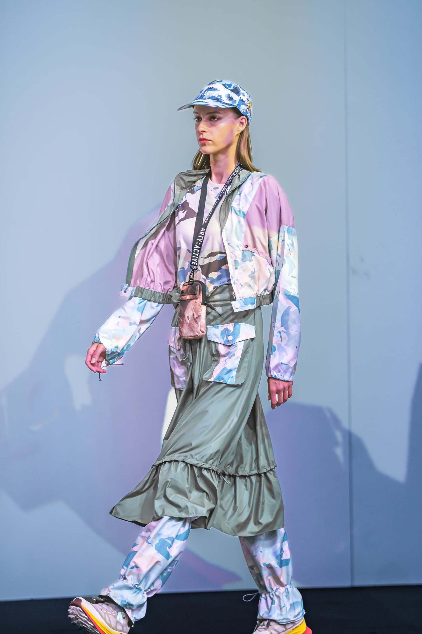 預購款《山系戶外女裝秋冬系列》印花口袋半身裙