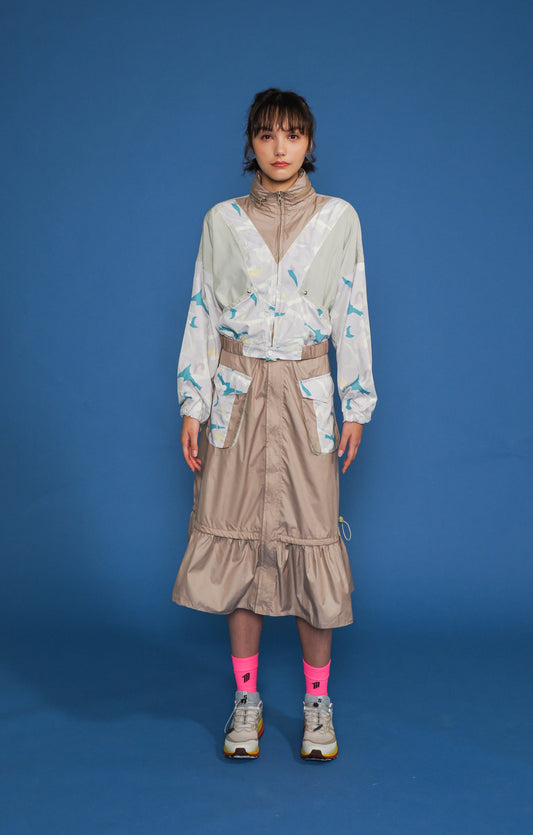 Arty:Active x Brown Sugar  - Printed Bold Pocket Skirt