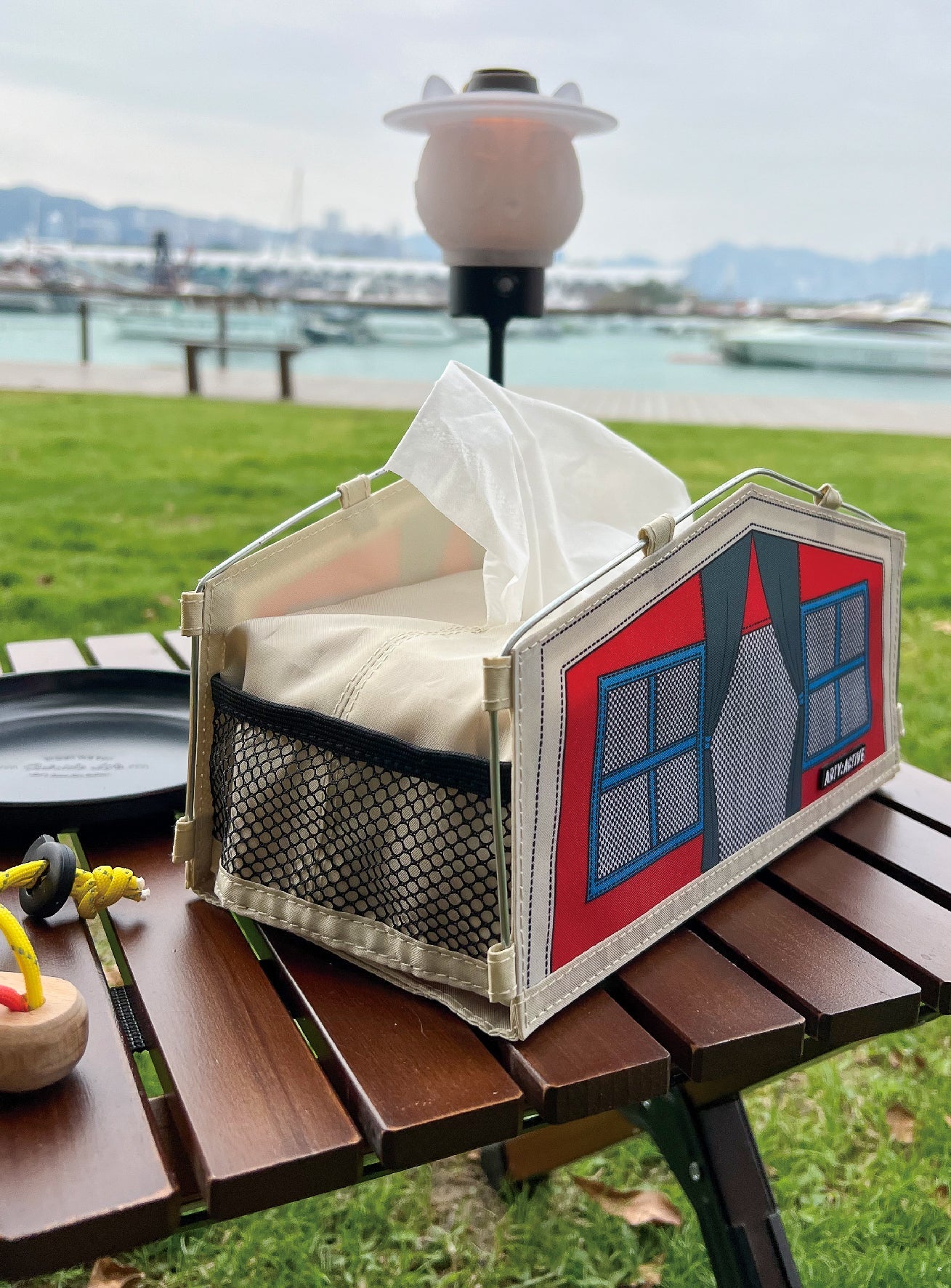 Tenty Tissue box 帳篷型紙巾盒 露營設計特色 環保物料製造