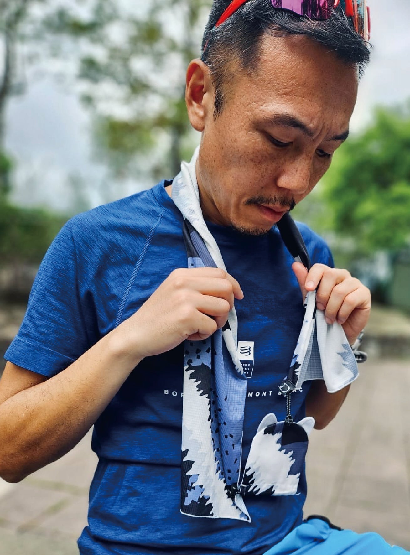 Cat LIKA超輕 貓頭形 收納 便𢹂環保物料 運動毛巾