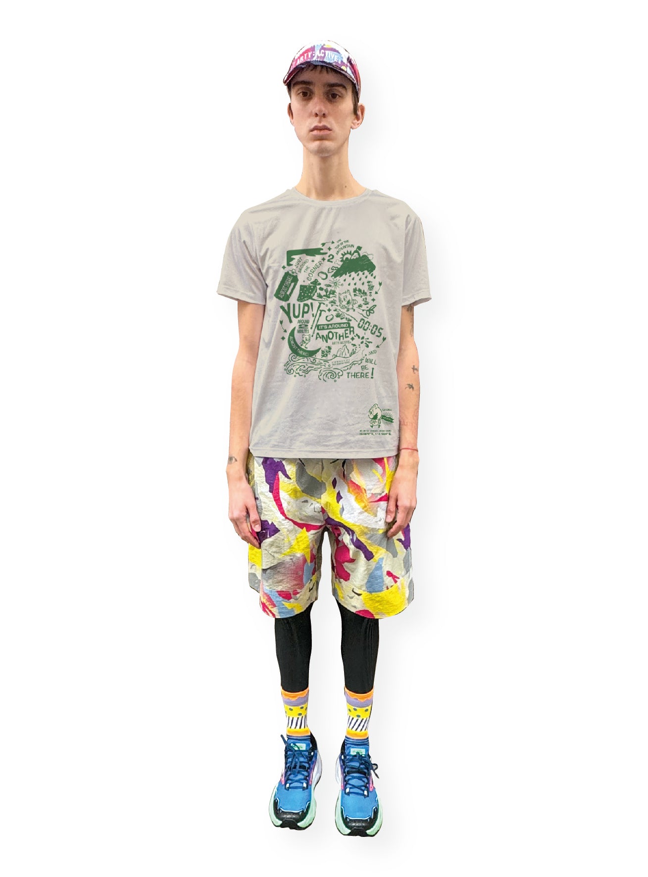ALMOST THERE系列 休閑 / 專業戶外運動 環保物料 TEE