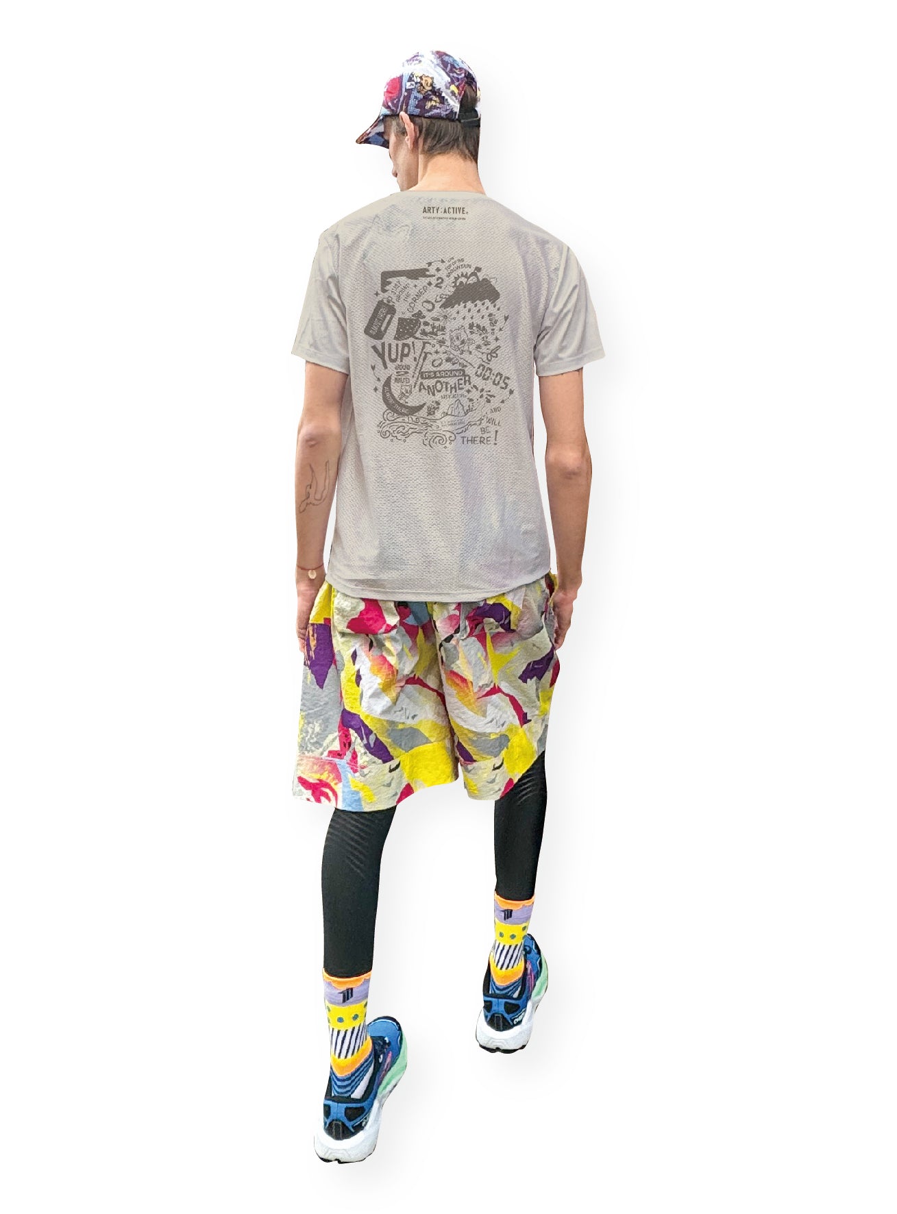 ALMOST THERE系列 休閑 / 專業戶外運動 環保物料 TEE