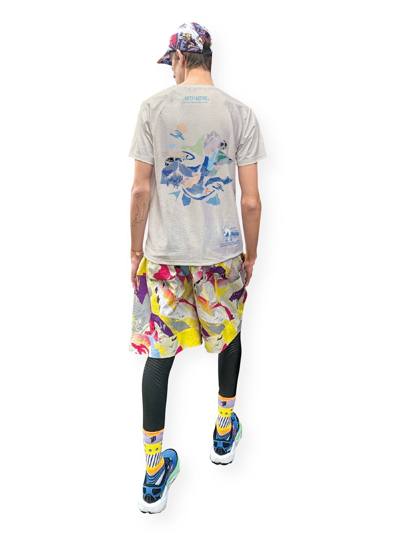 FRAGMENTED SPORTIVA系列 休閑 / 專業戶外運動 環保物料 TEE