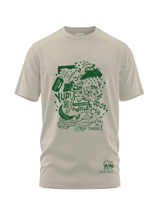 ALMOST THERE系列 休閑 / 專業戶外運動 環保物料 TEE