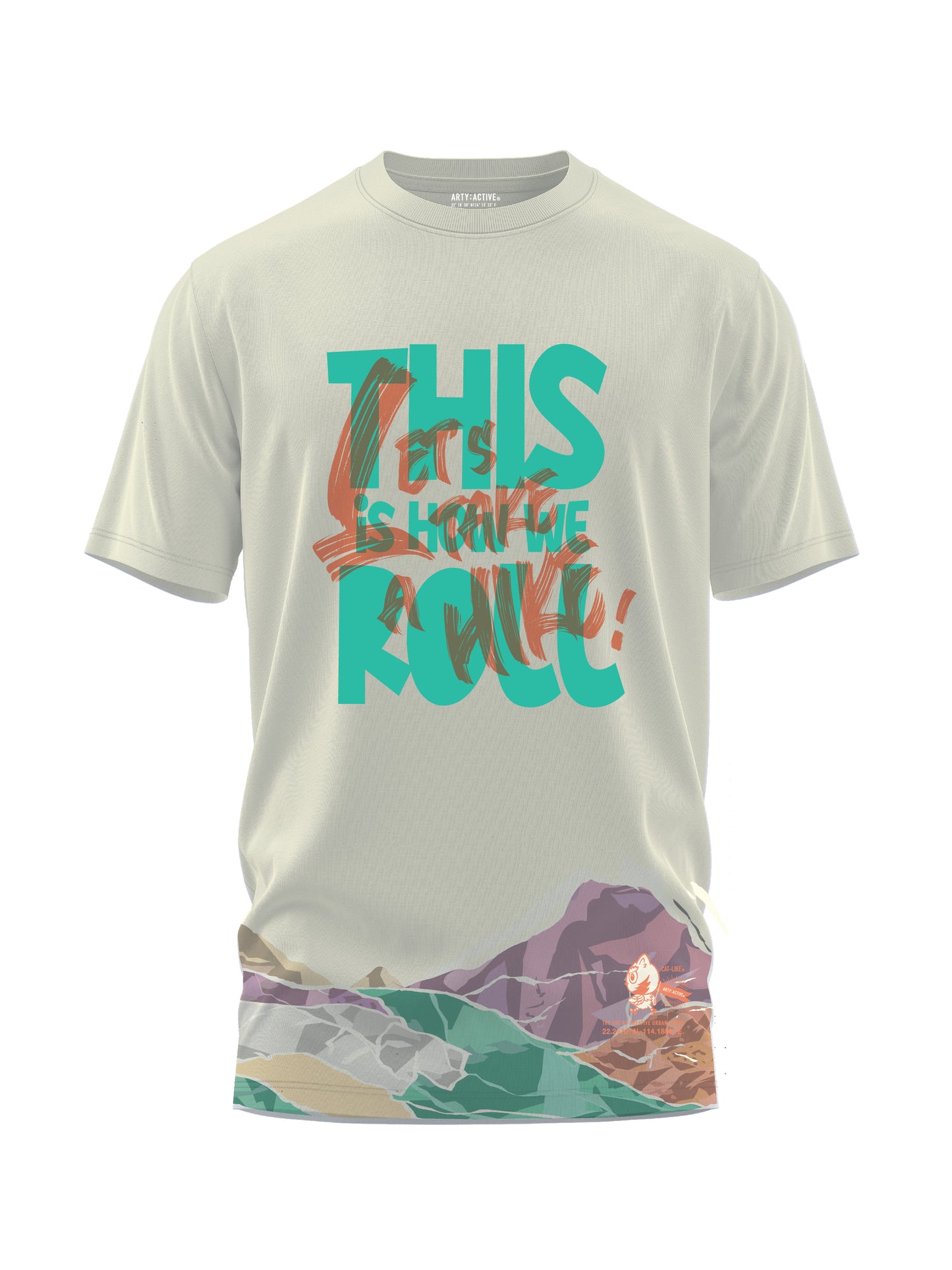 LET’S HIKE系列 休閑 / 專業戶外運動 環保物料 TEE