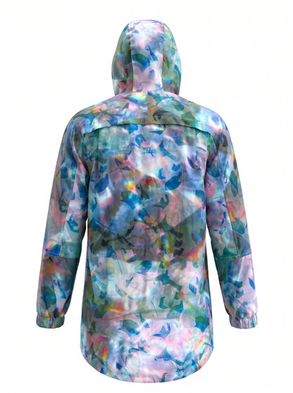 " Reflection Landscape " Long Windbreaker / Unisex