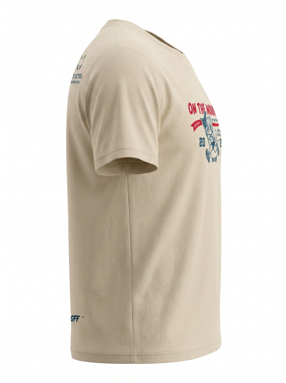 Arty Active "On The Mountain" Graphic Cotton T-Shirt