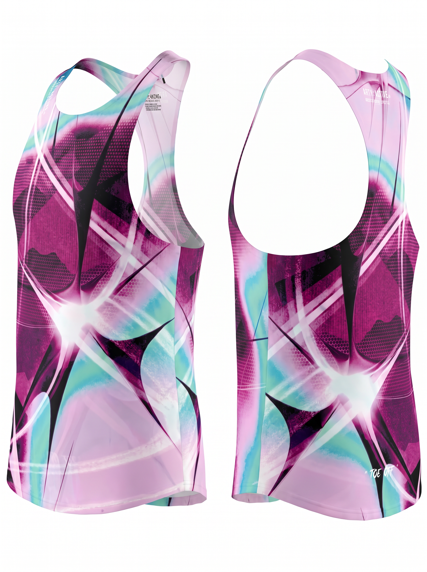 Messy  Race Tank Top / unisex