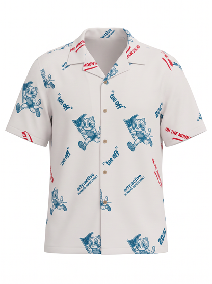 " Toe off " Catlika Retro Hawaii Shirt / unisex