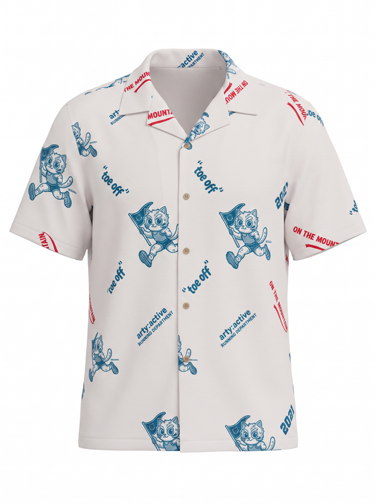 " Toe off " Catlika Retro Hawaii Shirt / unisex