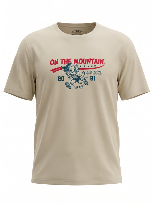 Arty Active "On The Mountain" Graphic Cotton T-Shirt