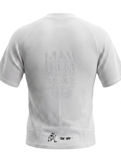 Toe Off Performance Tech Mesh Running T-Shirt