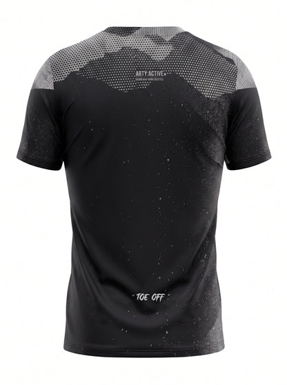 Monchrome Mesh Technical Running T-shirt