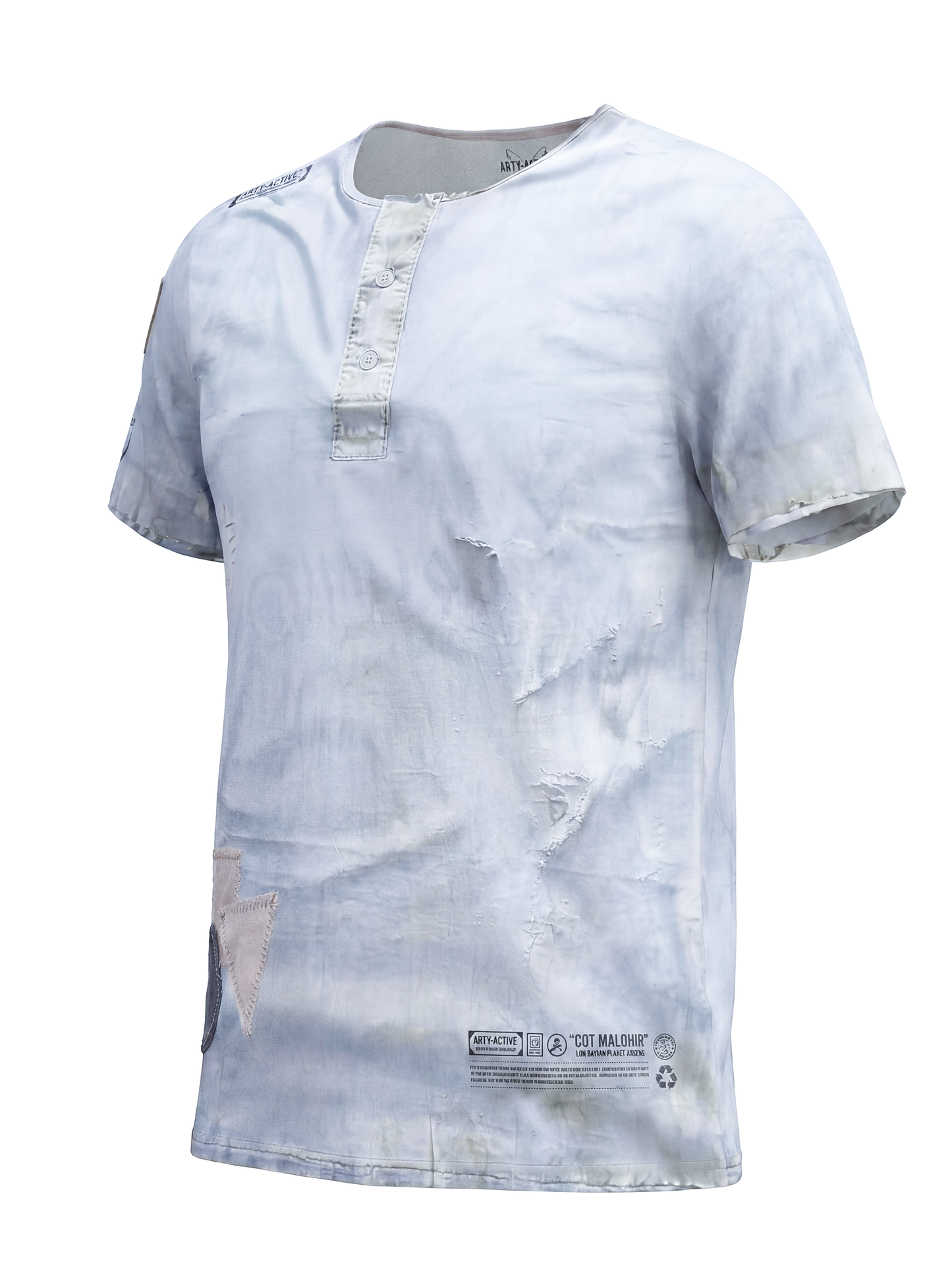 [PRE-ORDER] ARTY:ACTIVE X ZISHI COLLEGE THE PIER TEE (CLEAN)