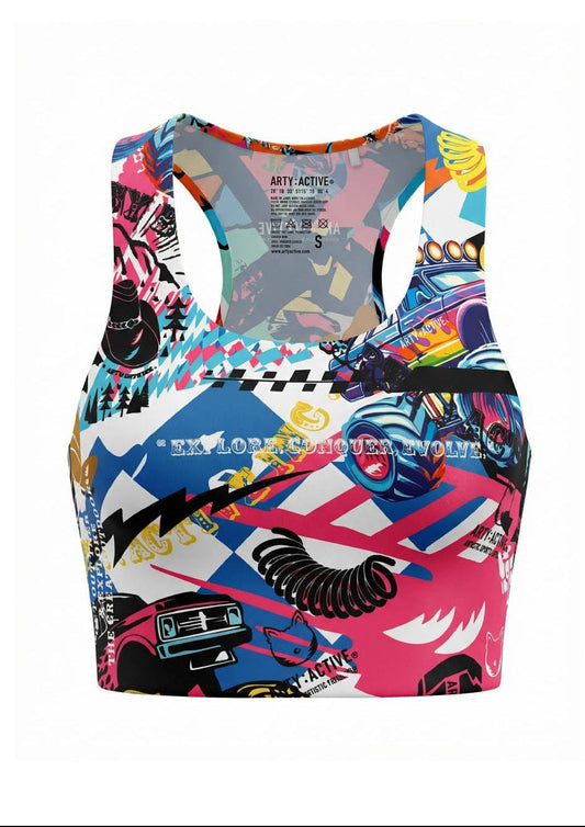 [SS26 READY STOCK] RADICAL SPEED Race Crop Top