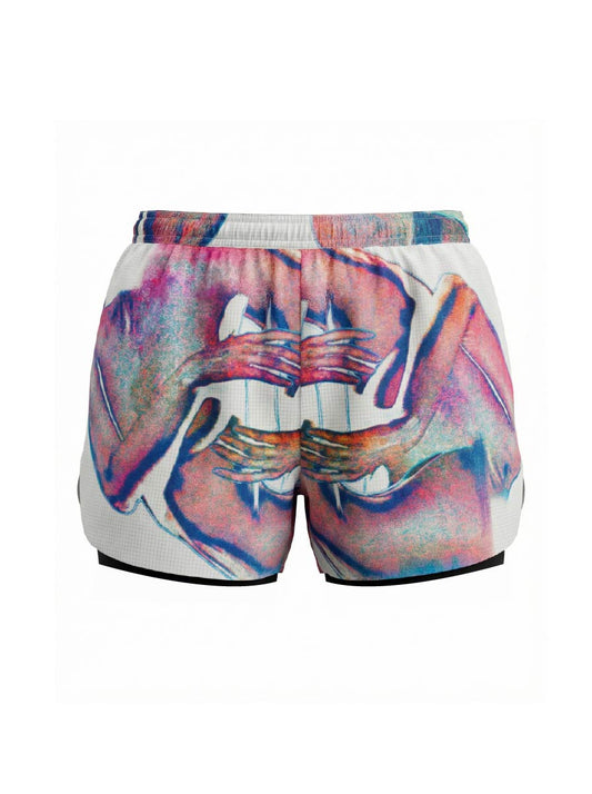 [SS26 READY STOCK] CYBER NATURE WOMEN’S Running Shorts