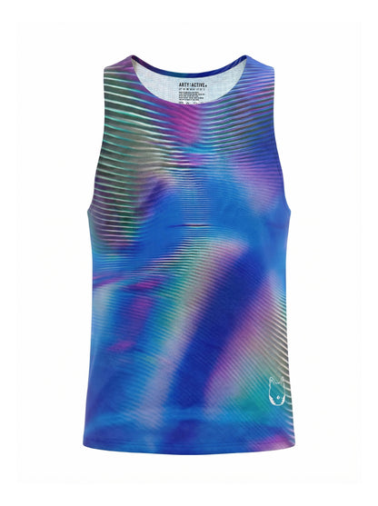 DIGITAL PURPLE系列 專業戶外競賽運動 超輕量 透氣 快乾 設計感 環保 跑步背心