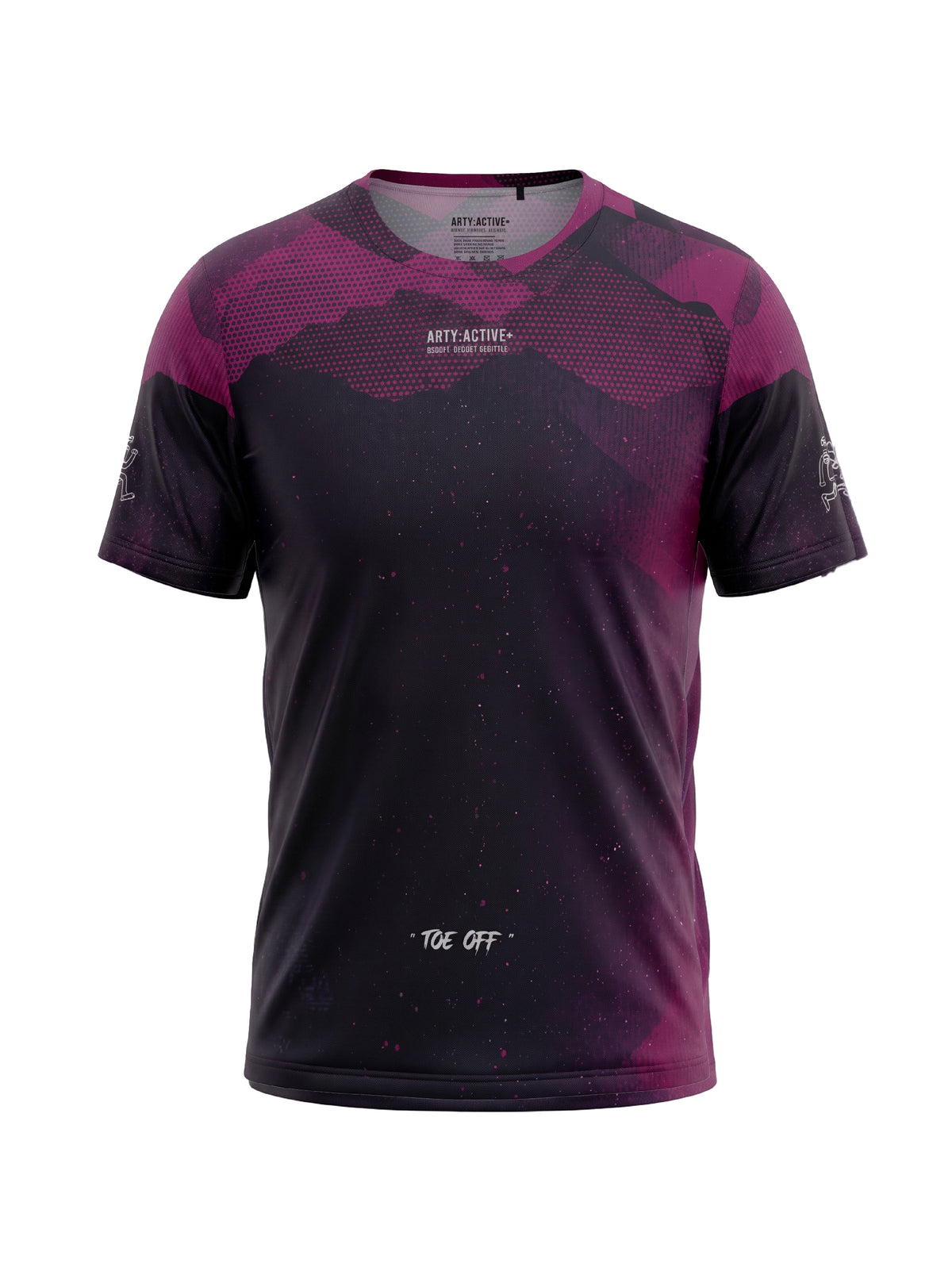 Purple Mesh Technical RUNNING T-Shirt  / PRE-ORDER