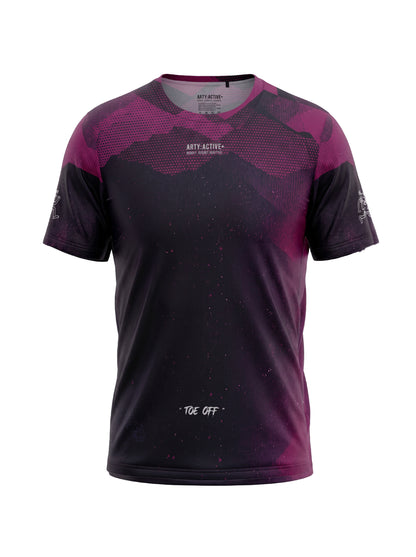 Purple Mesh Technical RUNNING T-Shirt  / PRE-ORDER