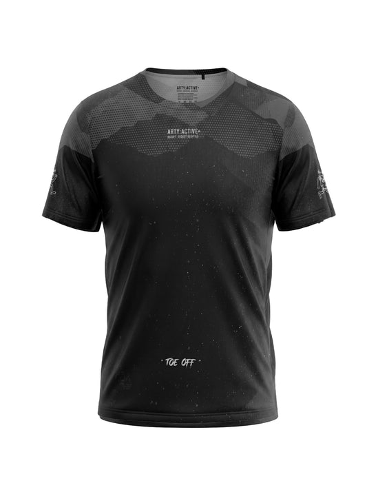 Monchrome Mesh Technical Running T-shirt