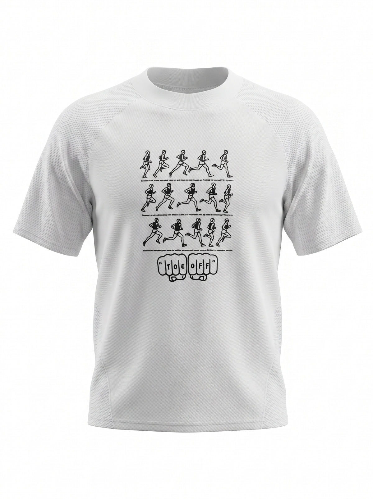 Toe Off Performance Tech Mesh Running T-Shirt  / PRE-ORDER