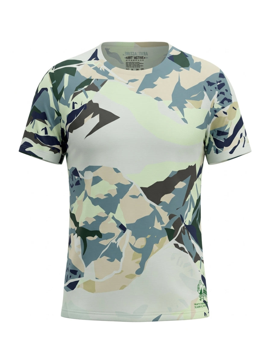 GRANITE PARTY 系列 專業戶外競賽運動 超輕量 透氣快乾 設計感 環保物料 TEE