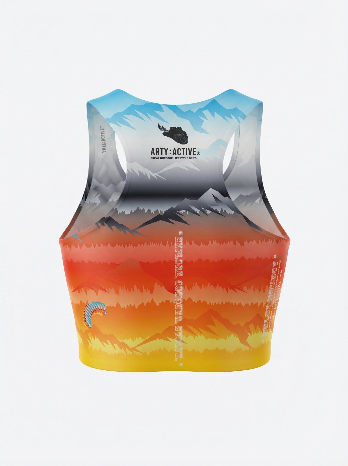 [SS26 PRE-ORDER] HIGH LOW MOUNTAIN 短款競賽背心