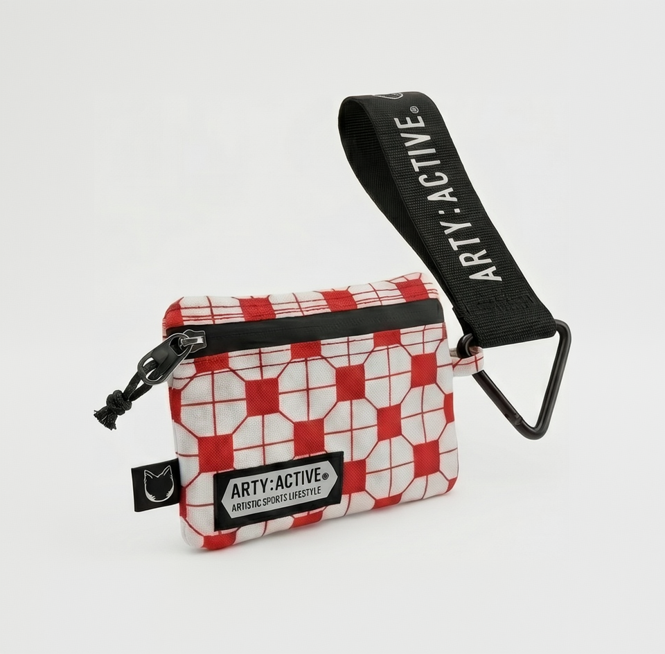 CAT-WALKING SERIES "NO LIMIT" X HK CULTURAL ECO POUCH (BLACK)