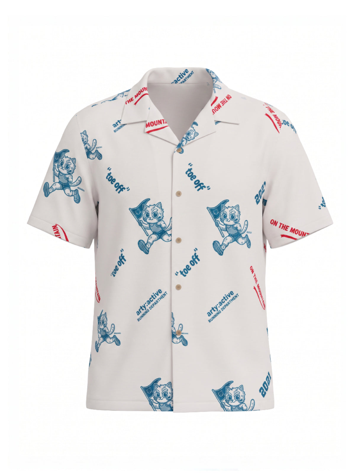 " Toe off " Catlika Retro Hawaii Shirt / unisex/ PRE-ORDER