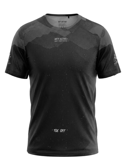 Monchrome Mesh Technical Running T-shirt