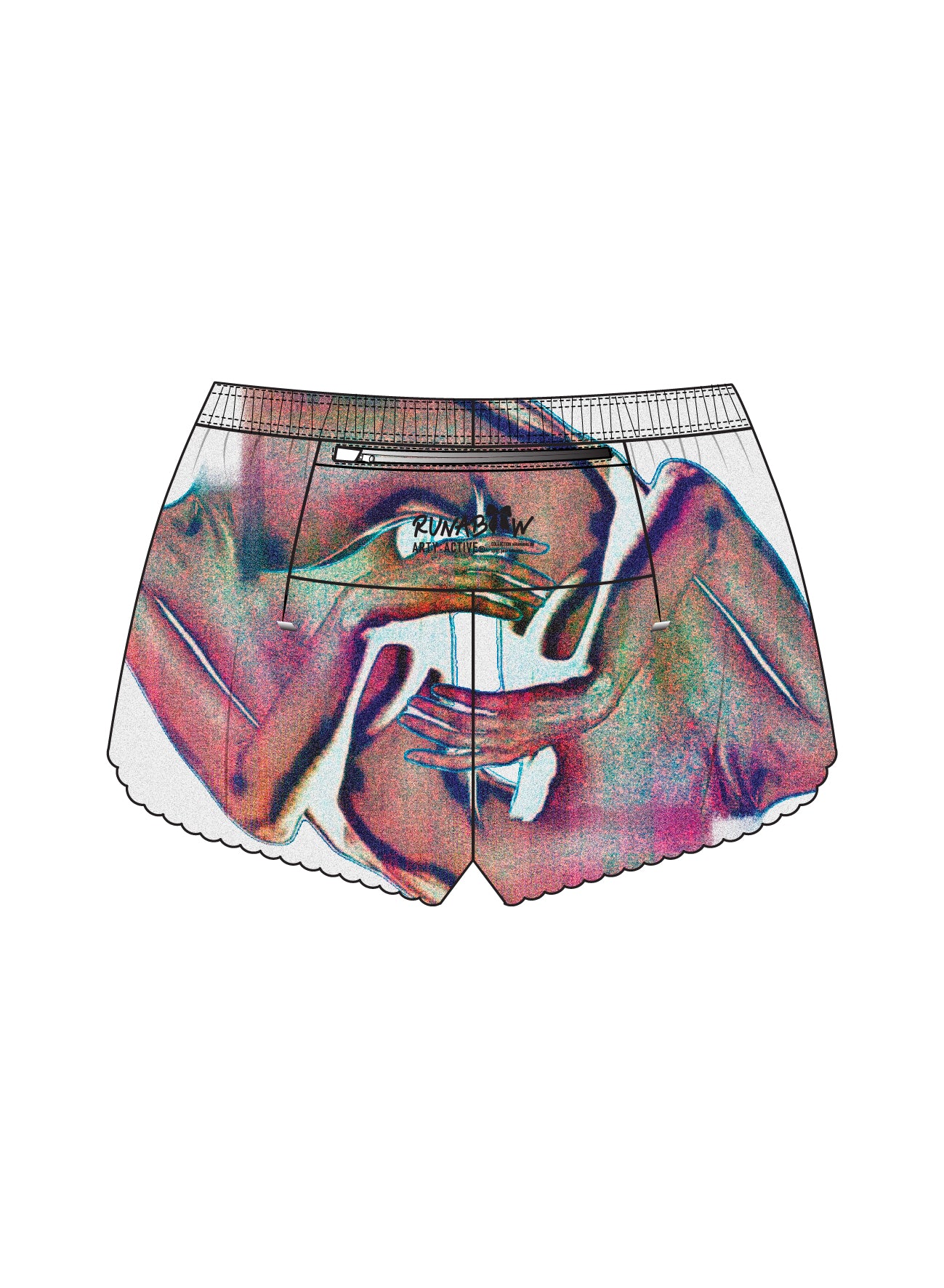 [PRE-ORDER] CYBER NATURE WOMEN’S Running Shorts