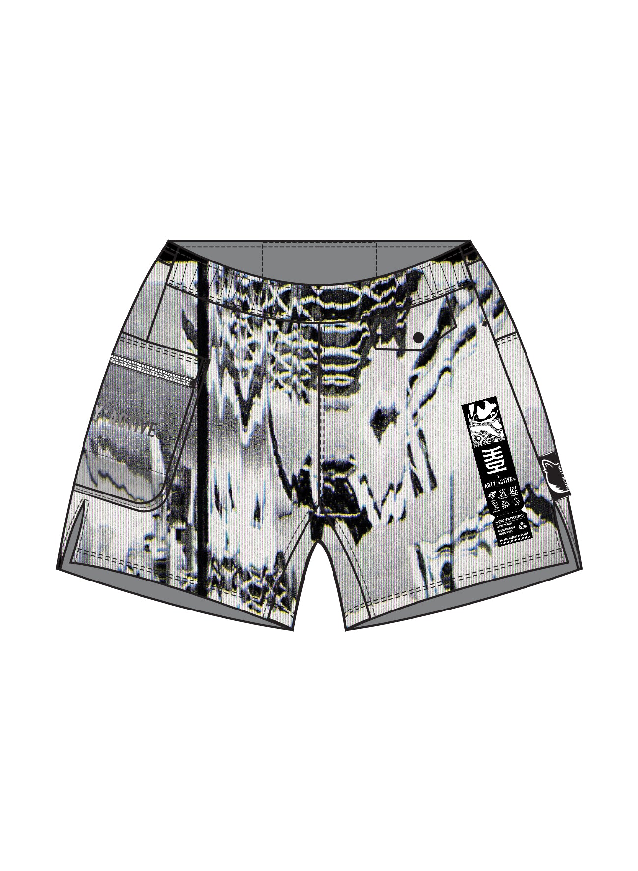 [PRE-ORDER] MOTION BLUR RUNNING SHORTS