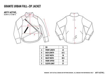 Granite Urban Full-Zip Jacket women