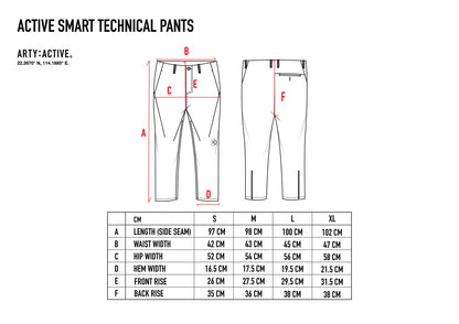 Active Smart Technical Pants / Unisex