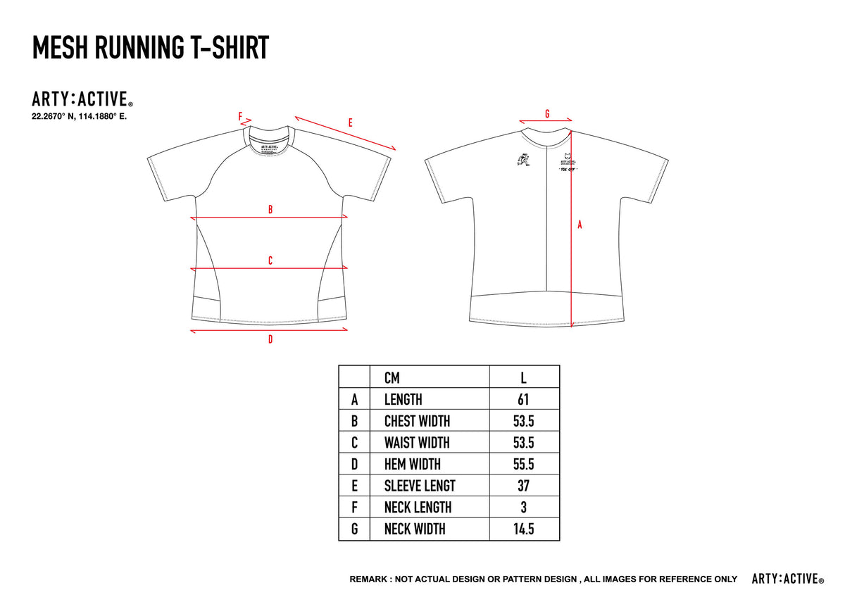 Toe Off Performance Tech Mesh Running T-Shirt