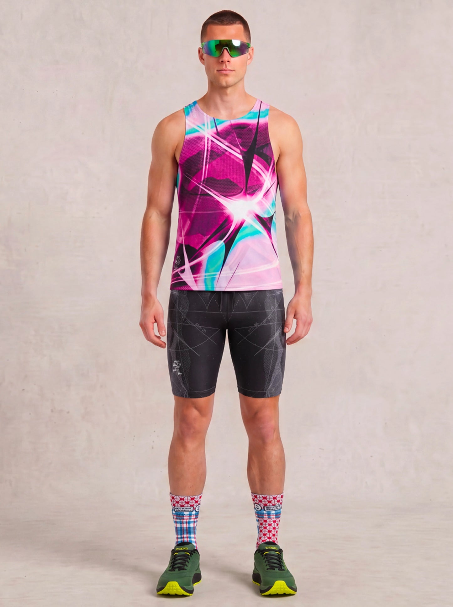 Messy  Race Tank Top / unisex