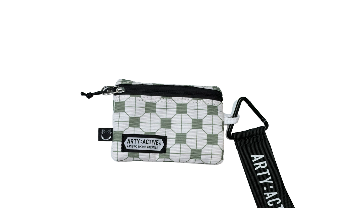 CAT-WALKING SERIES "NO LIMIT" X HK CULTURAL ECO POUCH (WHITE)