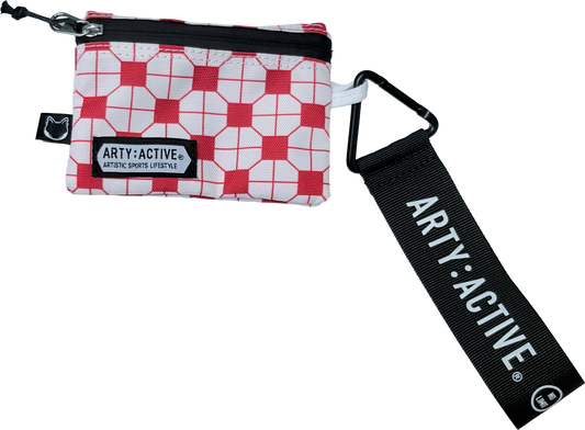 CAT-WALKING SERIES "NO LIMIT" X HK CULTURAL ECO POUCH (RED)