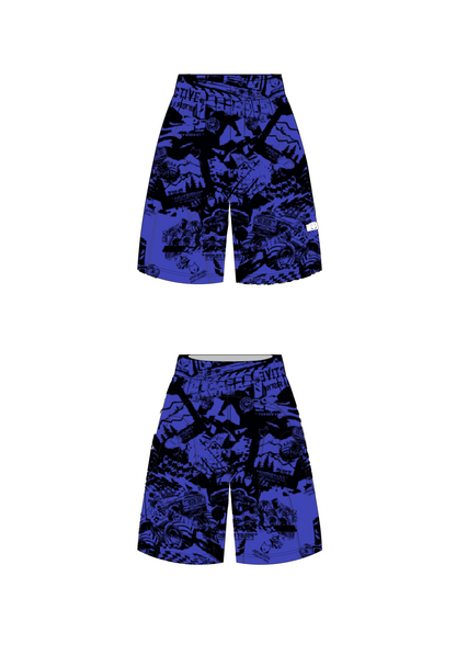 PULSY BOUNCY DENIM SHORTS