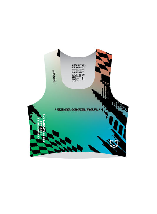 [SS26 PRE-ORDER] THE SHADOW Race Crop Top