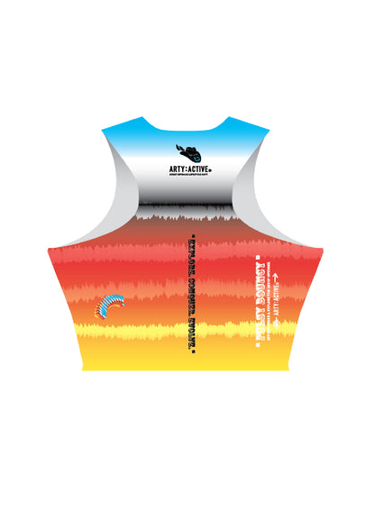 [SS26 PRE-ORDER] HIGH LOW MOUNTAIN Race Crop Top