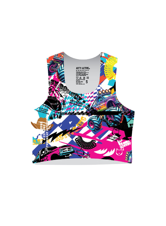 [SS26 PRE-ORDER] RADICAL SPEED Race Crop Top