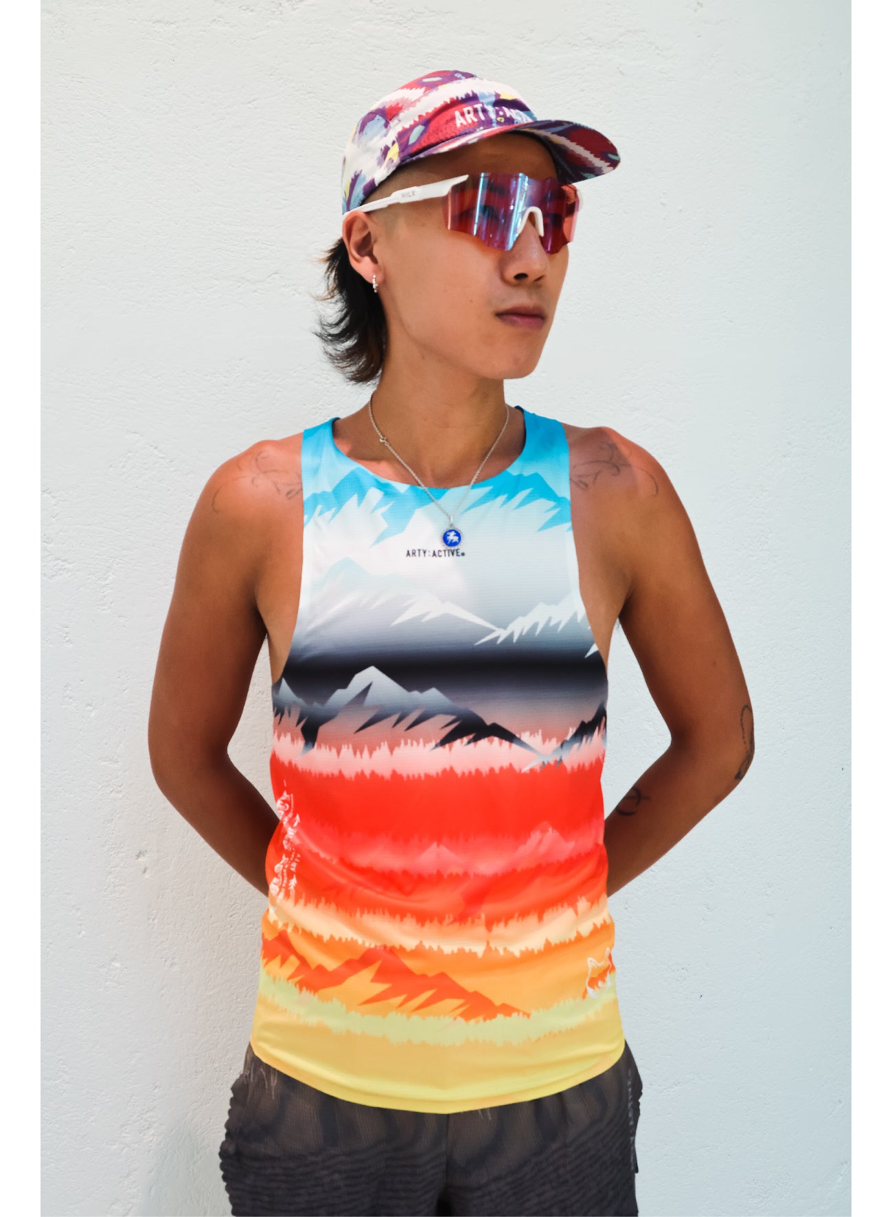[SS26 PRE-ORDER] HIGH LOW MOUNTAINS UNISEX RACE CUT TANK