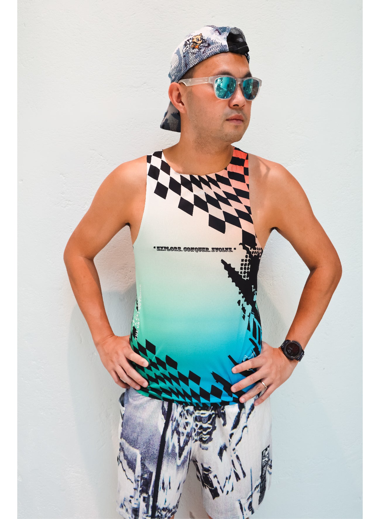 [SS26 PRE-ORDER] THE SHADOW UNISEX RACE CUT TANK