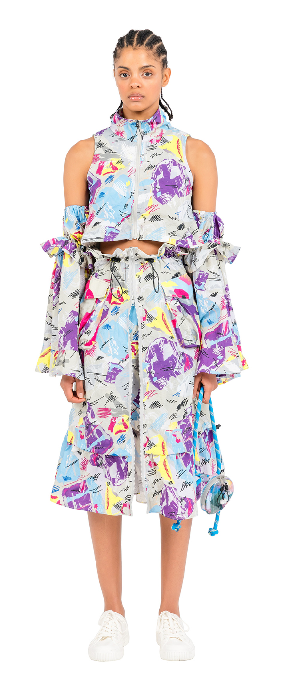 ARTY ACTIVE X FFF ZIPPER VEST