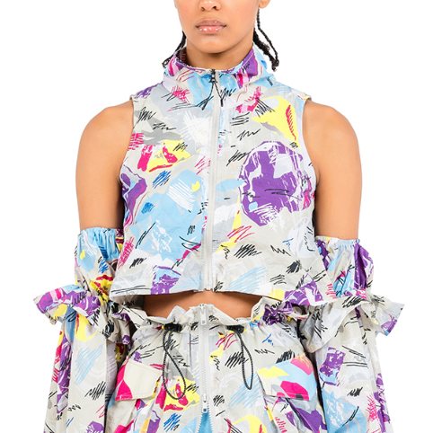 ARTY ACTIVE X FFF ZIPPER VEST