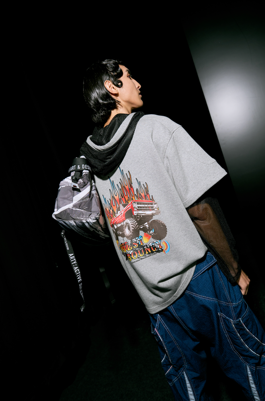 PULSY BOUNCY STAGE LAYERED HOODIE