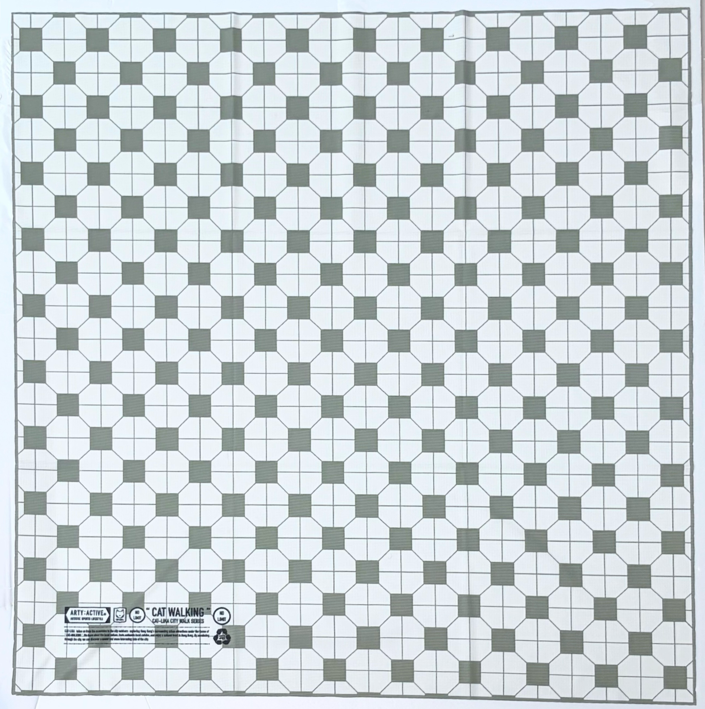 CAT-WALKING SERIES "NO LIMIT" HK CULTURAL ECO SPORTS TOWEL